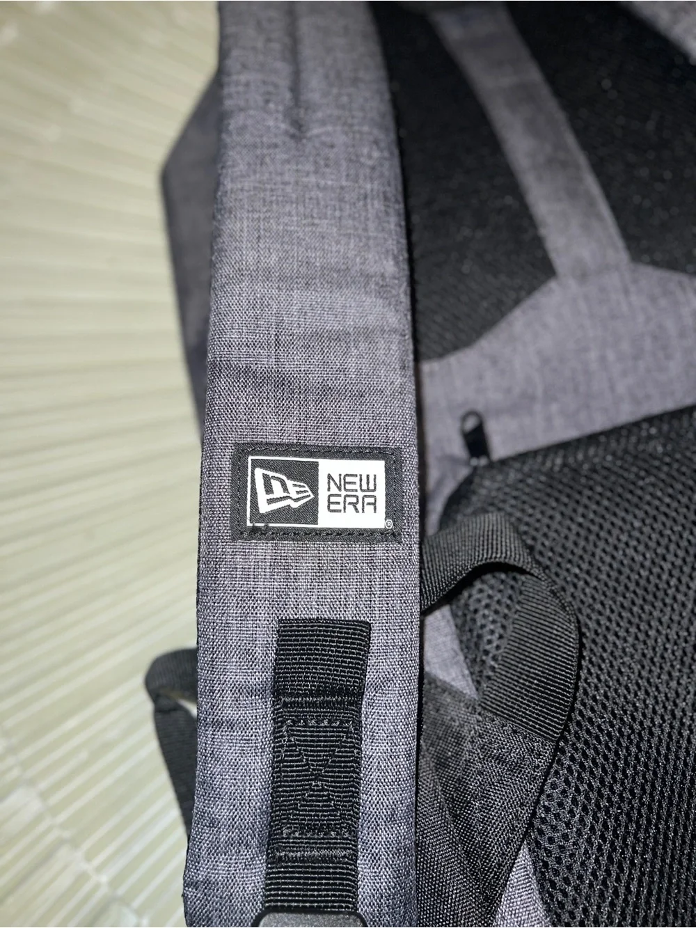 New Era Grey and Black 'martin.' Backpack